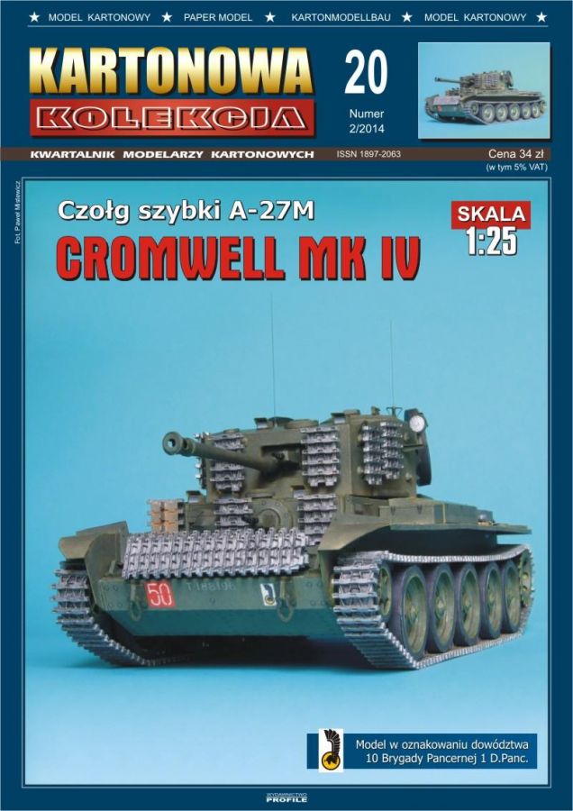Cromwell Mk IV – Kartonowa Kolekcja nr 20